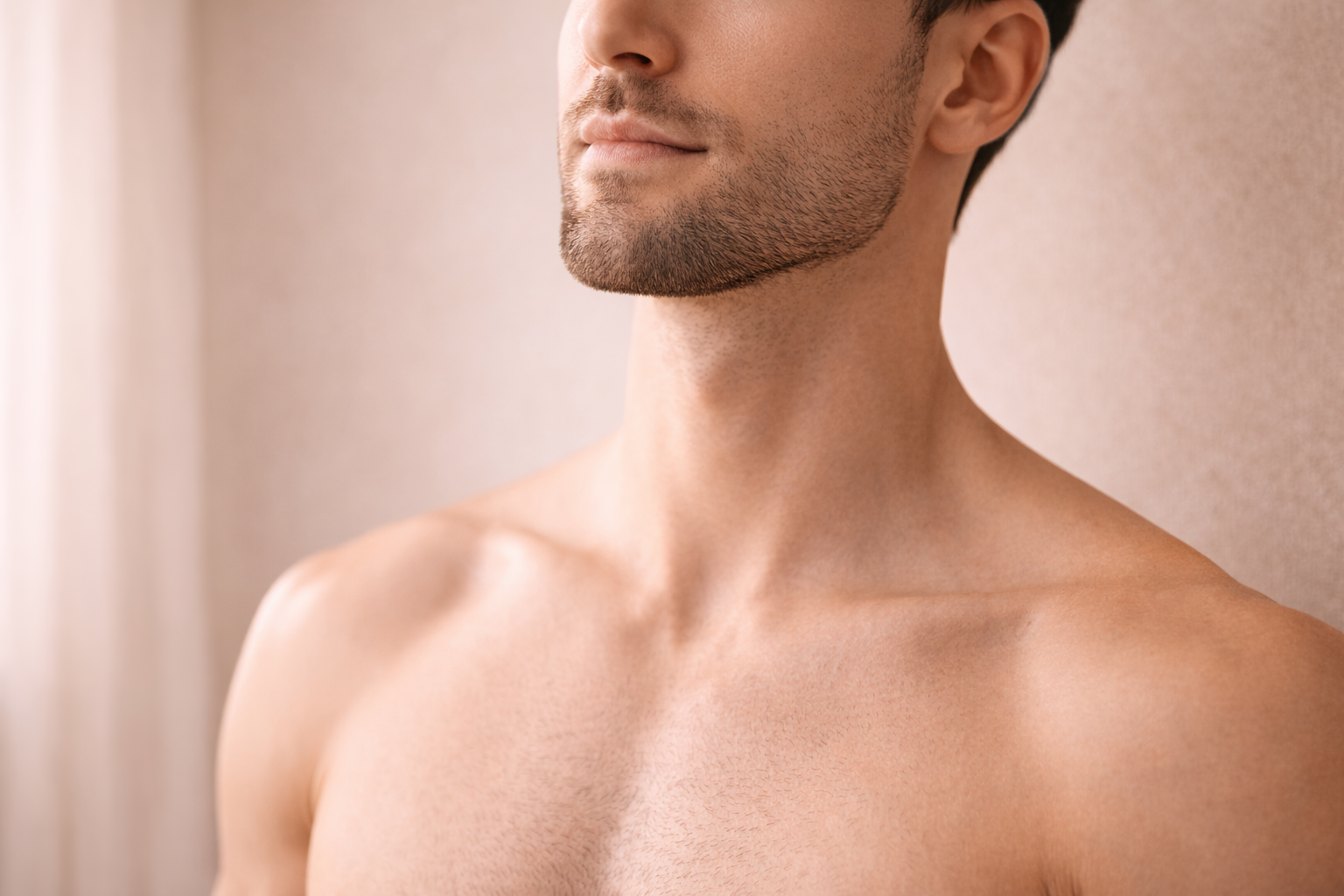 Gesicht komplett, Hals - Haarentfernung Herren