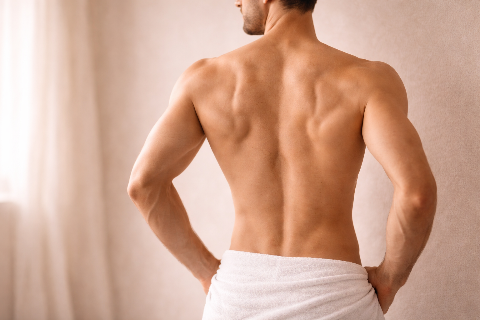 Rücken, Schultern, Oberarme - Haarentfernung Herren