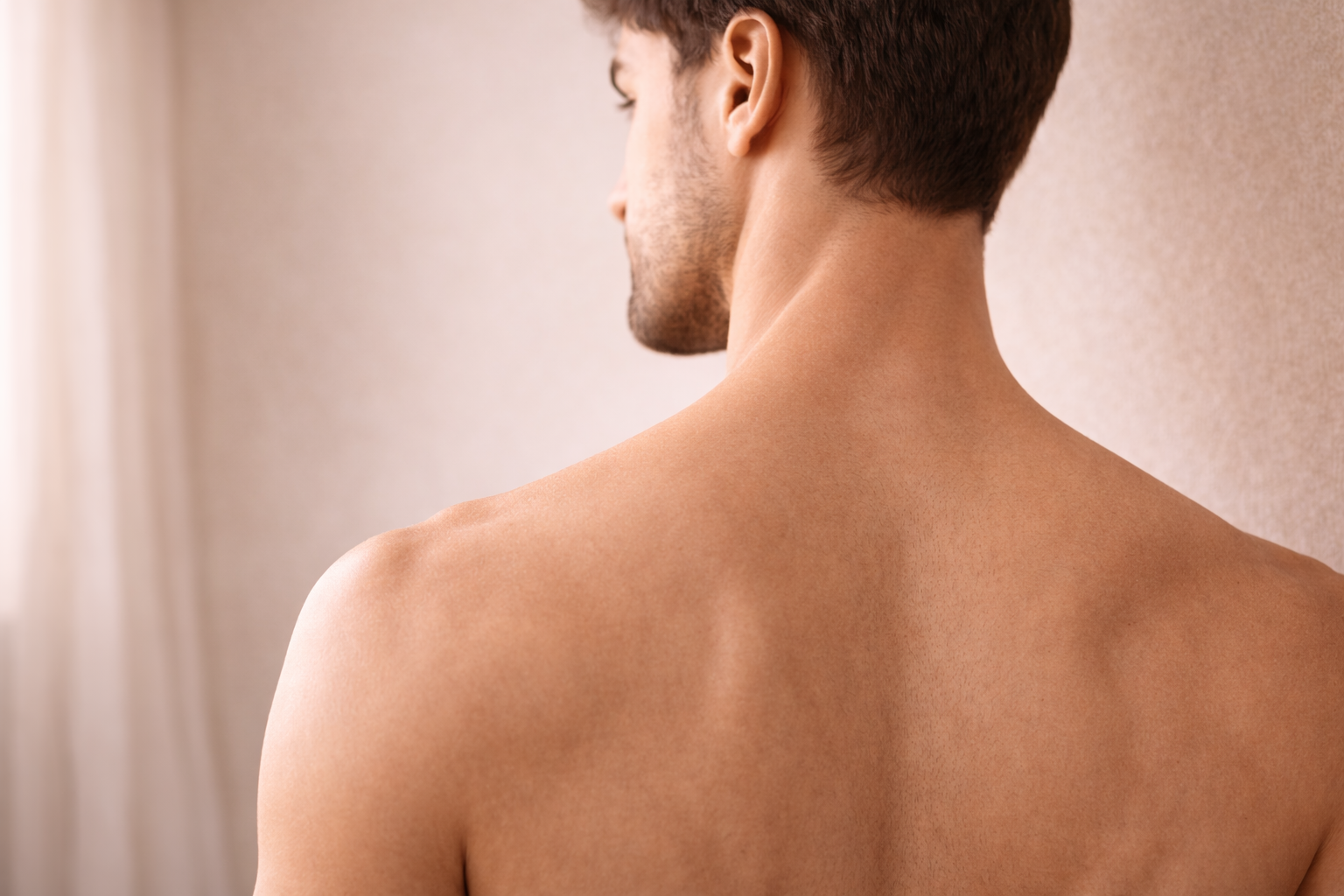 Rücken komplett, Nacken mit Schultern - Haarentfernung Herren